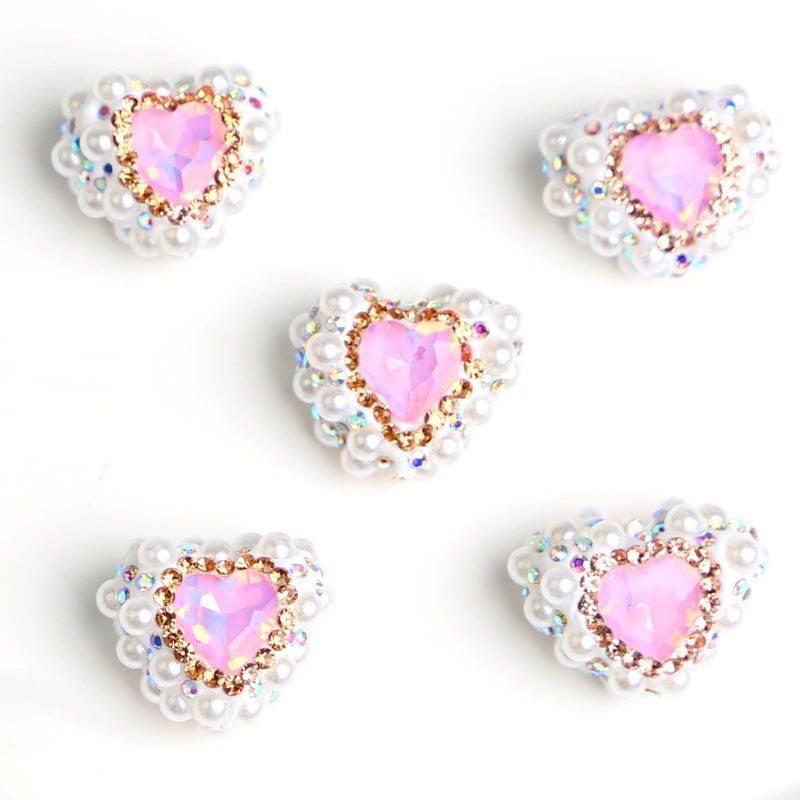 Wholesale Diamond, Pearl, Ceramic Clay, Love Beads